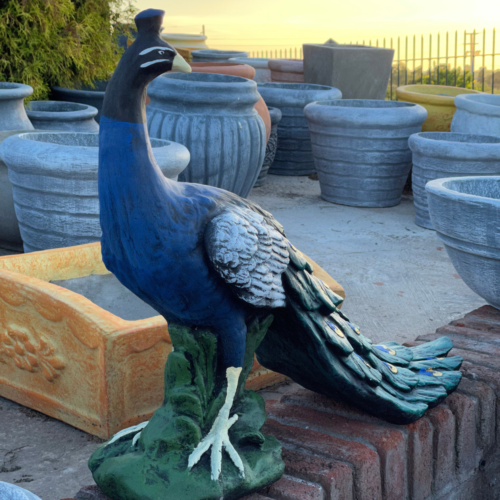 Estatua Pavo Real