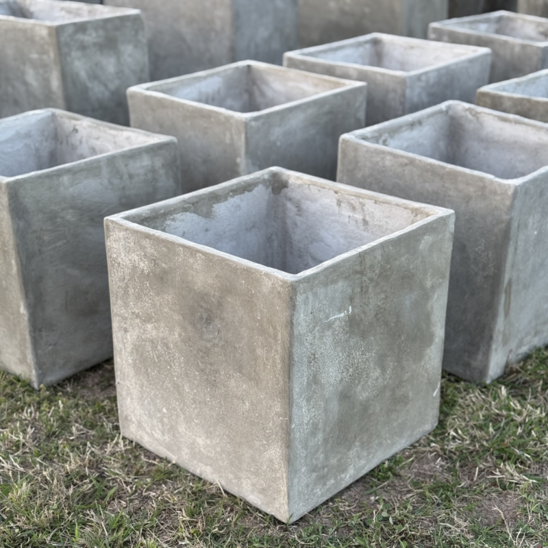 Maceta cubo