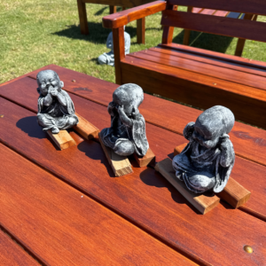 Juego de tres budas