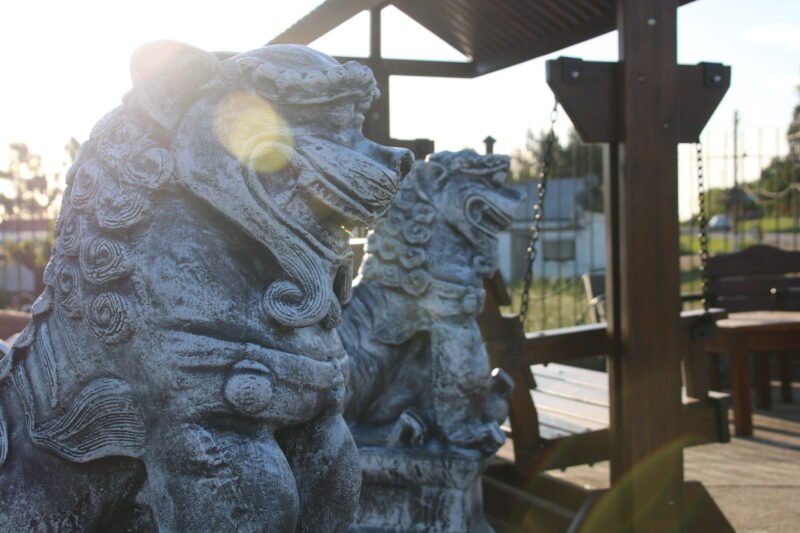 Estatua Leones de Fu Grandes
