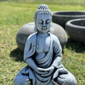 Buda tibetano chico rajado