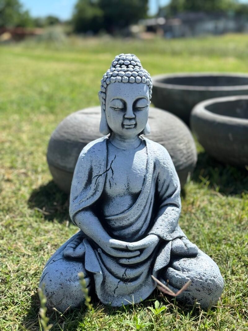 Buda tibetano chico rajado